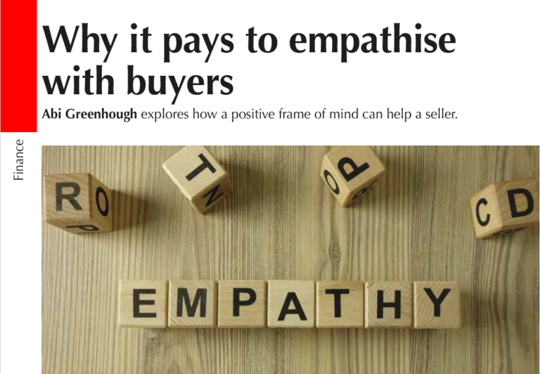 Why it pays to empathise with buyers - Lily Head Dental Practice Sales